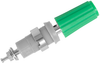 Sheathed Binding Post, 4 Mm, Green; Product Range Cal Test Electronics - 66AH8663 - Newark, An Avnet Company