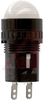 Indicator,Pnl-Mnt;LED;White;6 mm;43 mm - 70173309 - Allied Electronics, Inc.