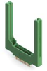 Card Edge Conn, Single, 12Pos, Wire Wrap; Card Edge Connector Type Edac - 64AJ6655 - Newark, An Avnet Company