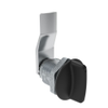 Quarter-Turn Cam Latch, Short wing, 18mm  Grip, Sealed, Zinc Alloy, Powder Coat, Black - E5-2-115-061 - Southco