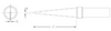 Weller Conical Tip PTS7 - Conical Tip - 1 in Tip Length - 0.015 in Tip Width - 037103-47803 - R. S. Hughes Company, Inc.