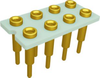 Relay Sockets, Solder Dip/8 Pin - UF-8P-BL685 - JC Cherry, Inc.