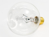 25 Watt, 130 Volt G16 Clear Globe Bulb - B311025 - bulbs.com