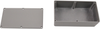 Enclosure, Box, Aluminium, Gray; Enclosure Type Bud Industries - 24C9827 - Newark, An Avnet Company