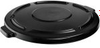 Brute Rubbermaid 264560BK Vented Black Lid for 44 gal - 264560BKRM - Wiper Master, Inc.