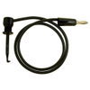 X100W Mini-Hook to Stacking Banana Plug, 18 AWG PVC Test Lead - 601W - E-Z-HOOK, a division of Tektest, Inc.