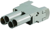 Heavy Duty Insert, Plug, 4Pos, 6Mm2; Product Range Te Connectivity - 72AC6882 - Newark, An Avnet Company