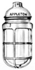 Vaporproof Incandescent Fixture with Globe and Guard - VA1050G - Appleton Electric