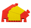 45 Degree Right Turn for CP5X125-Y/O, 5-Channel Linebacker® Cable Protector - CPT5X125-R-Y/O - CPT5X125-R-Y/O - Checkers