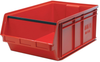 Storage Bin, Red; Bin Colour Quantum Storage - 44AC6291 - Newark, An Avnet Company