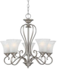 DH5005AN Mid. Chandeliers-Glass Up - 414705 - Capital Lighting, Inc.