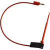 XPL Pistol Grip Hook to Stacking Banana Plug, 18 AWG PVC Test Lead - 601XPL - E-Z-HOOK, a division of Tektest, Inc.