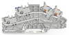 Multilevel installation terminal block - 2203-6549 - WAGO