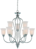 26329-SN Mid. Chandeliers-Glass Up - 692115 - Capital Lighting, Inc.