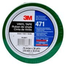 3M 471 Green Marking Tape - 3/4 in Width x 36 yd Length - 5.2 mil Thick - 68871 - 051115-68871 - R. S. Hughes Company, Inc.