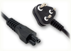 IS 1293 INDIA to IEC-60320-C5 HOME // Power Cords // International Power Cords // India Power Cords - 9843.079 - Quail Electronics