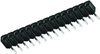 Connector, Receptacle, 32 Contacts, 1 Row, Through Hole, 2.54 Mm; Connector Systems Samtec - 87P4185 - Newark, An Avnet Company