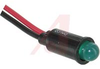 INDICATOR, SNAP-IN DIFFUSED LED PANEL MOUNT, 5V, GREEN - 70081823 - Allied Electronics, Inc.