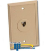 Suttle Flush, CorroShield 6-Conductor Simplex Wall Jack - 625B4-6-RC - TelephoneStuff.com