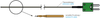 Surface thermocouple with twisted cores / screened cable for measurements in EMC critical areas as for example rotor / stator -  - SAB BRÖCKSKES GmbH & Co. KG