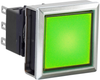 Pb Switch, Spdt, 5A, 250Vac, Grn, Panel; Product Range Idec - 94AC0589 - Newark, An Avnet Company
