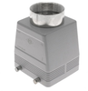 Standard, Rectangular Hood, size 77.62, 4 Pegs, Top PG42 cable entry - CHV-32.42 - Mencom Corporation