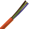 00460153 - LAPP ÖLFLEX® HEAT 180 SiHF High Temperature Control Cable - Unshielded - 16 AWG 4 Conductor - Red-brown -- OLF00460153 - Image
