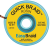 Desoldering Braid, 10Ft, 25/pack; Braid Material Easybraid - 52AC2223 - Newark, An Avnet Company