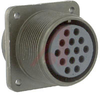 connector,metal circular,box mount recept,no bkshl,size 20,14#16 solder socket -- 70143551