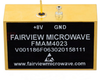 WR-12 Waveguide Power Amplifier 70.5 GHz to 76.5 GHz Frequency Range With 25 dB Gain And 22 dBm Psat Using UG-387/U Flange -- FMAM4023 - Image