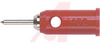 Jack, Banana; Pin Tip Plug; 3000 VDC; Red; degC (Max.) - 70197824 - Allied Electronics, Inc.