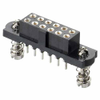 4+4 Pos. Female Receptacle DIL Straight 3mm THT Connector, 101Lok, Gold+Tin - M80-4T10842FD - Harwin Plc