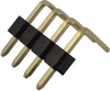 Board-Board Connector Header, 4 Position, 1Row; Connector Systems Multicomp Pro - 08N6733 - Newark, An Avnet Company