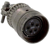 Circular Connector Plug, Size 14, 5 Position, Cable; Military Specification Amphenol Aerospace - 40M1155 - Newark, An Avnet Company