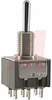 SWITCH,TOGGLE,SUBMINIATURE,BAT LEVER,THREADED BUSHING,SOLDER LUG,DPDT - 70192085 - Allied Electronics, Inc.