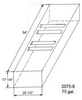 75 Gallon RV Waste Holding Tank - S-H2075-8 - Plastic-Mart