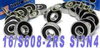 16 inline/Rollerblade Skate Bearing Si3N4 Ceramic - Kit8348 - NationSkander California Corporation