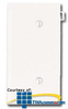 Leviton No Device Blank Wallplate - PSE14-W - TelephoneStuff.com