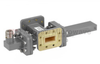 20 dB WR-90 Waveguide Crossguide Coupler with CPR-90G Flange and N Female Coupled Port from 8.2 GHz to 12.4 GHz in Bronze - FMWCT1080 - Fairview Microwave Inc.