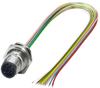 Sensor Cord, 8P, M12 Plug-Free End, 0.5M; Connector To Connector Phoenix Contact - 82Y7601 - Newark, An Avnet Company