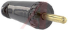 ELECTRICAL PIN PLUG, 250A, BLACK - 70120847 - Allied Electronics, Inc.