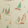 Sailboat on Textured Ground Fabric - R-Windjammer - Regal Fabrics, Inc.