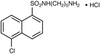 N-(5-Aminopentyl)-5-chloro-1-naphthalenesulfonamide, HCl - 6731 - Medical Isotopes, Inc.