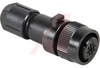 CIRCULAR CONNECTOR - PLASTIC - PCB/PANEL TO CABLE - IP67, 1 CONTACTS - 70040120 - Allied Electronics, Inc.
