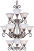 Large Chandeliers-Glass Shade - 222639 - Light Center (The)