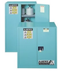 Justrite Sure-Grip EX 45 gal Blue Hazardous Material Storage Cabinet - 43 in Width - 65 in Height - 697841-11385 - 697841-11385 - R. S. Hughes Company, Inc.