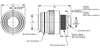 M5015 III circular connector - MS3459W16-10SW - Powell Electronics, Inc.