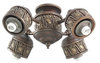 4 Light Fitter - Tuscan Bronze - MC22TB-L - Monte Carlo Fan Company