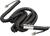 Telephone Cord Modular, 4Way 25Ft, Black; Connector Type A Multicomp - 52N9422 - Newark, An Avnet Company