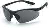 Talon smoke lens, matte black frame - 121 - Crossfire By Radians